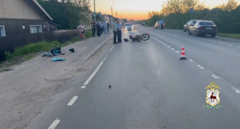 Подросток на питбайке сбил трехлетнего ребенка в Нижегородской области.