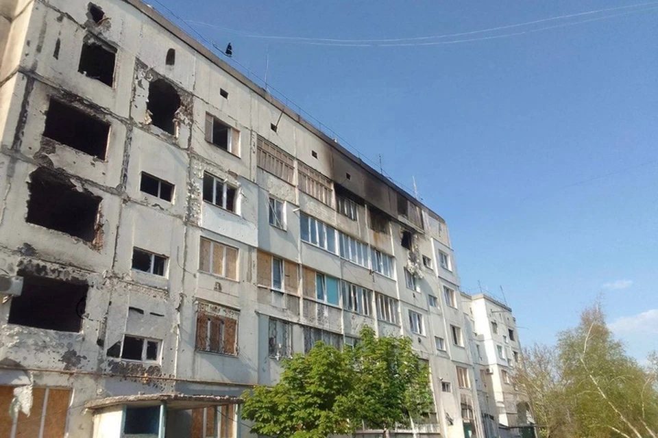 Обстрелом ВСУ в Алешках был ранен местный пенсионер. Фото: тг-канал Владимира Сальдо