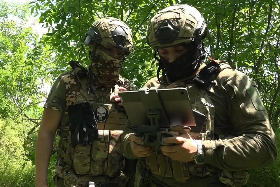 Наши бойцы надежно защищают свои позиции