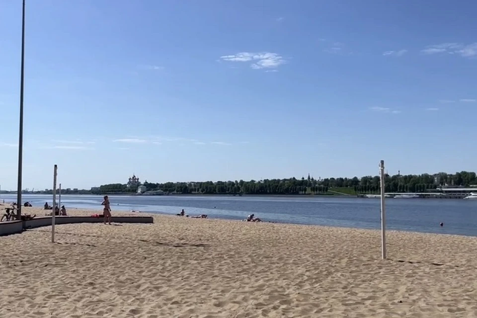 На ярославских пляжах можно только загорать.