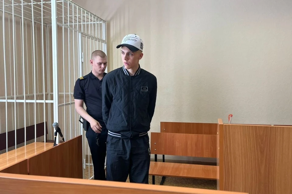 На фото один из обвиняемых парней. Фото: Управление Судебного департамента в Новосибирской области