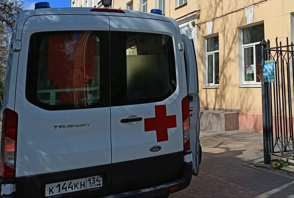 Ребенка доставили в больницу.