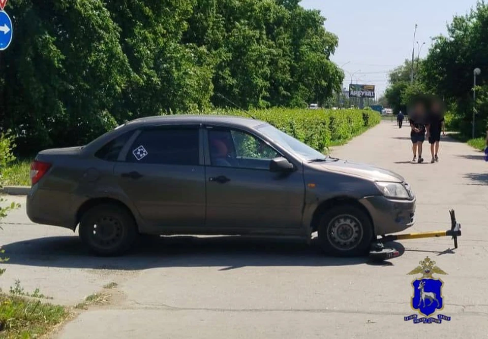 Водителю самоката оказали медицинскую помощь.