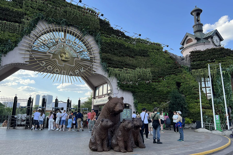Московский зоопарк постепенно обновляется к лету.