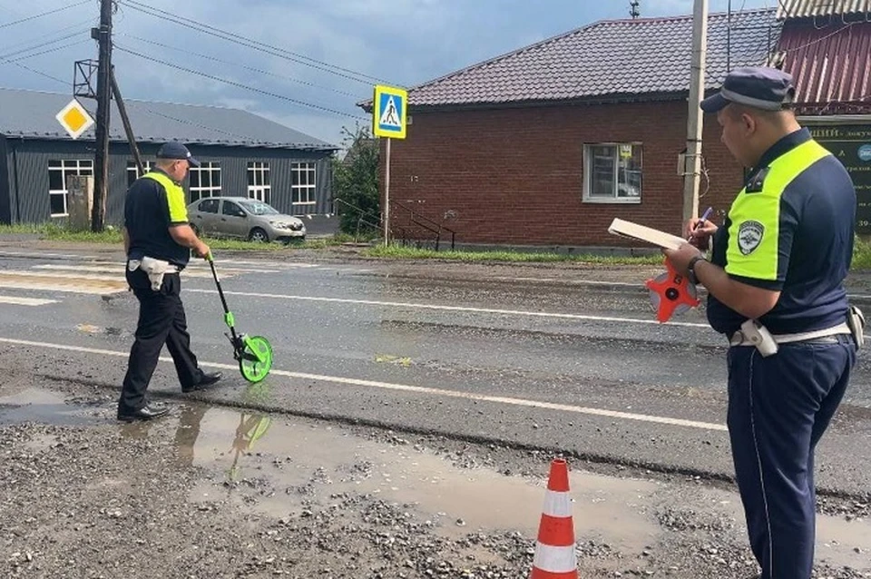 Девочка доставлена в больницу. Фото: Госавтоинспекция Свердловской области