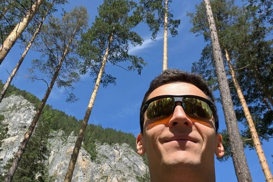 Константин Борисов на Алтае.