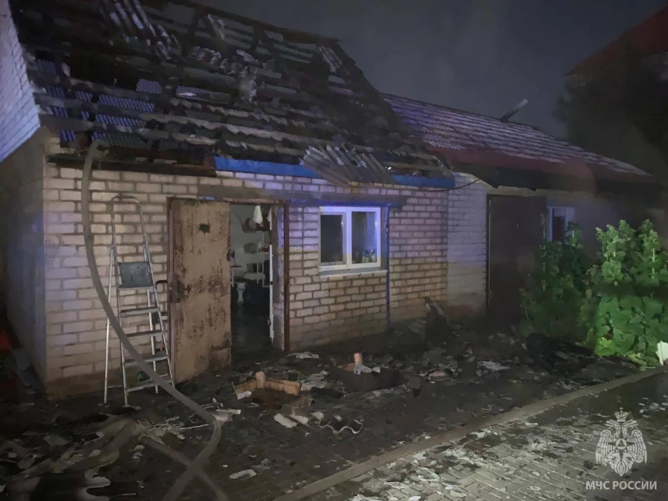 Один из самых крупных пожаров произошел в Оренбурге.