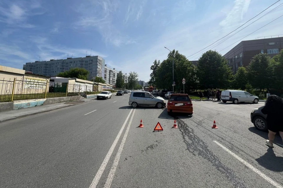 Ребенок пострадал в ДТП в Новосибирске. Фото: Госавтоинспекция Новосибирской области
