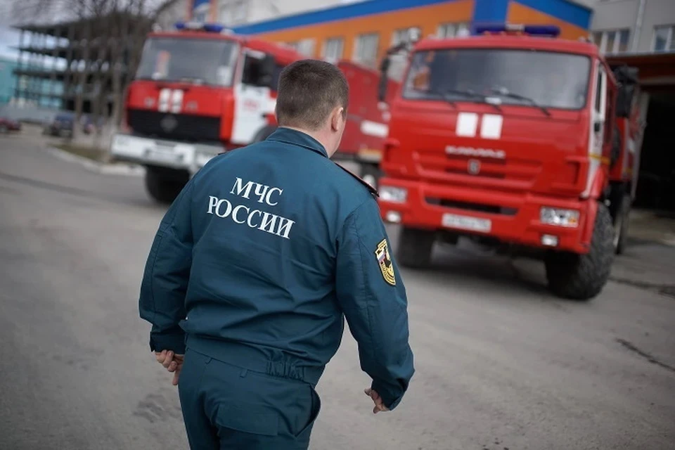 На Гжатской улице загорелась квартира на 7 этаже жилого дома