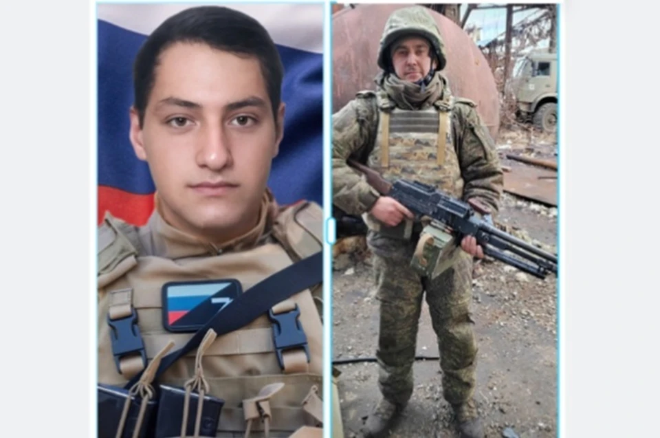 Слева Руслан Васильев, справа Сергей Дячук