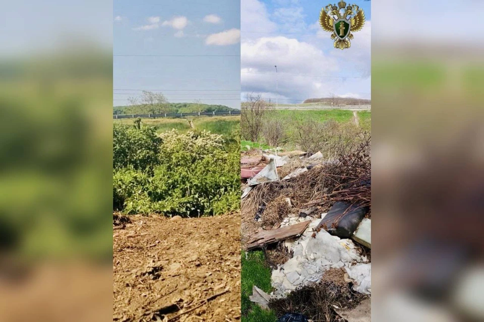У реки в Ессентуках ликвидировали свалку по требованию прокуратуры. Фото: прокуратура Ставропольского края