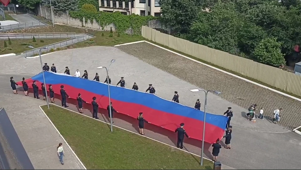 Кульминация под звуки государственного Гимна