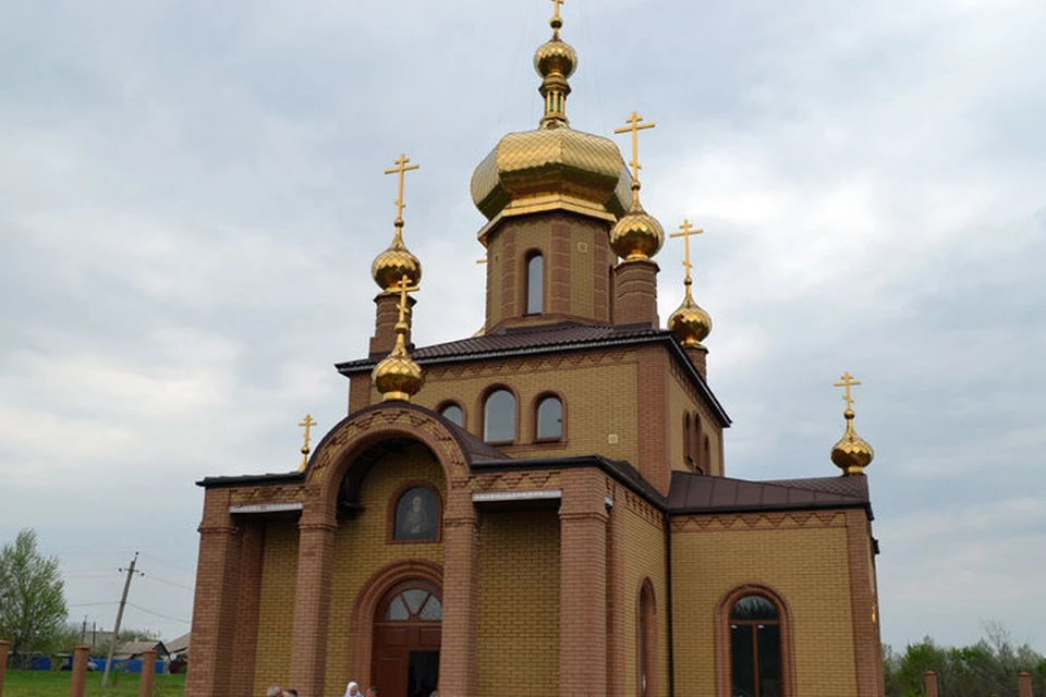 Сергиевский храм в Углегорске. Фото: Официальный сайт Горловской и Славянской епархии