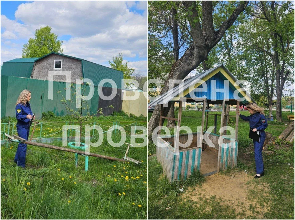 Прокуратура потребовала привести в порядок детские площадки в Куркино Тульской области
