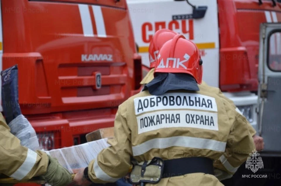 Пожар потушили за 15 минут.