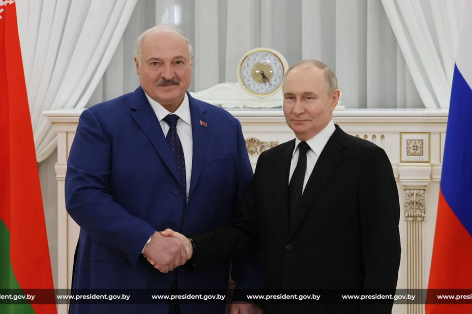 Путин объяснил, что удалось сохранить Лукашенко в Беларуси. Снимок носит иллюстративный характер. Фото: president.gov.by