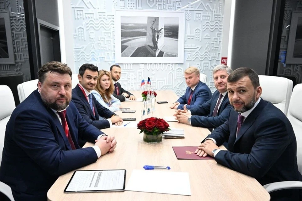 Глава ДНР и «Росагролизинг» договорились о новом этапе сотрудничества. Фото: ТГ/Пушилин
