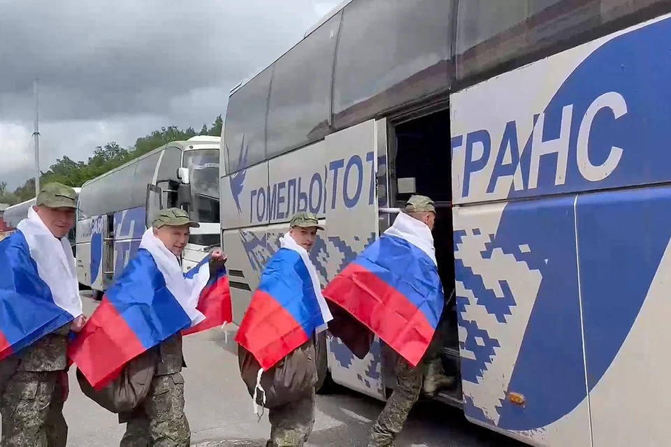 С подконтрольной киевскому режиму территории возвращена очередная группа российских военнослужащих.