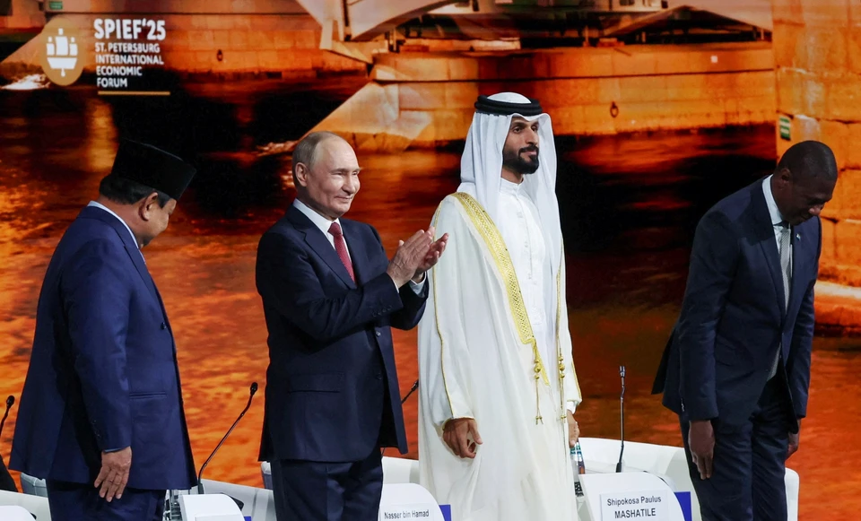 Пленарная сессия ПМЭФ с Владимиром Путиным длилась рекордные четыре часа