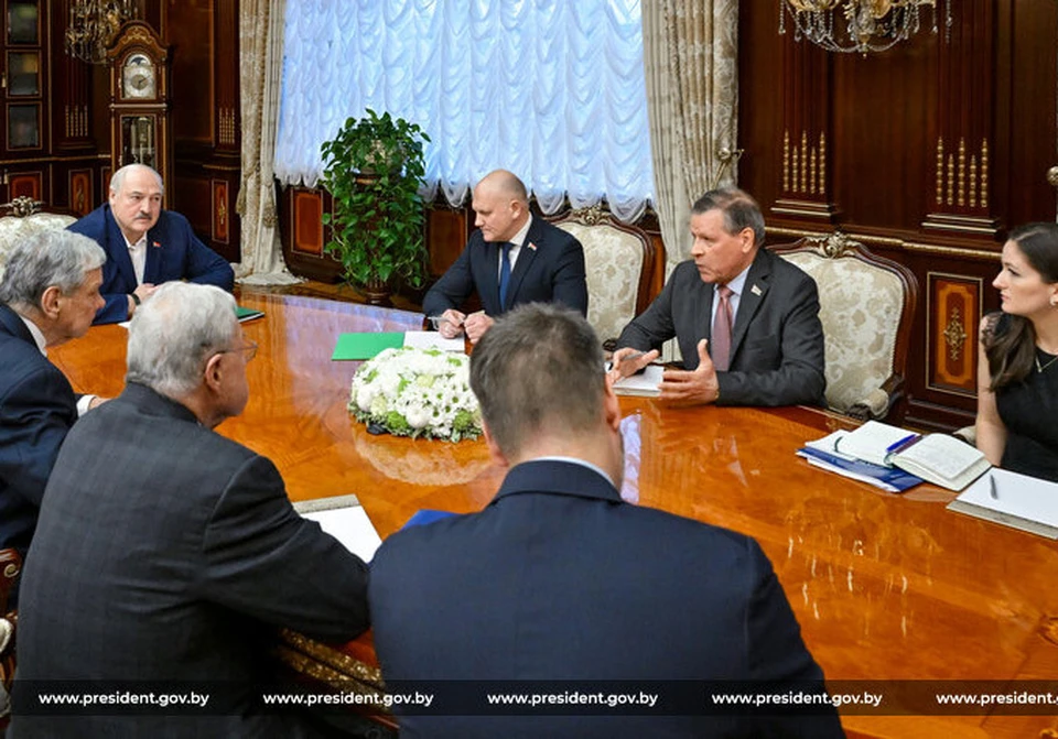 Переговоры прошли во Дворце Независимости. Фото: president.gov.by