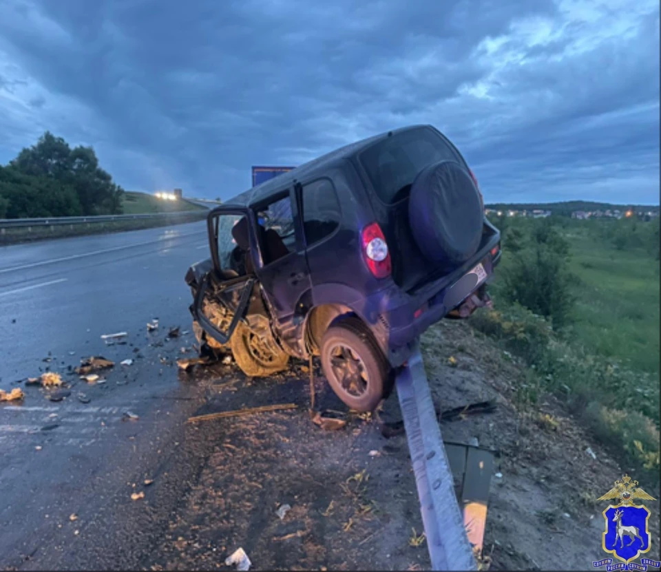 Оба водителя в больнице. Фото: ГУ МВД России по Самарской области.