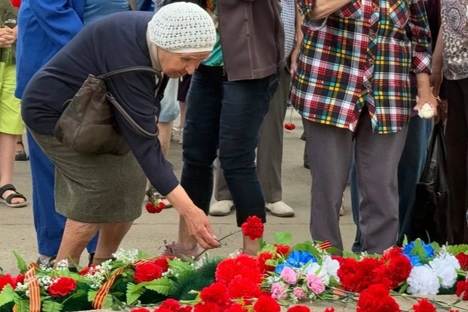 День памяти и скорби отметили в Братске. Фото: телеграм-канал Александра Дубровина
