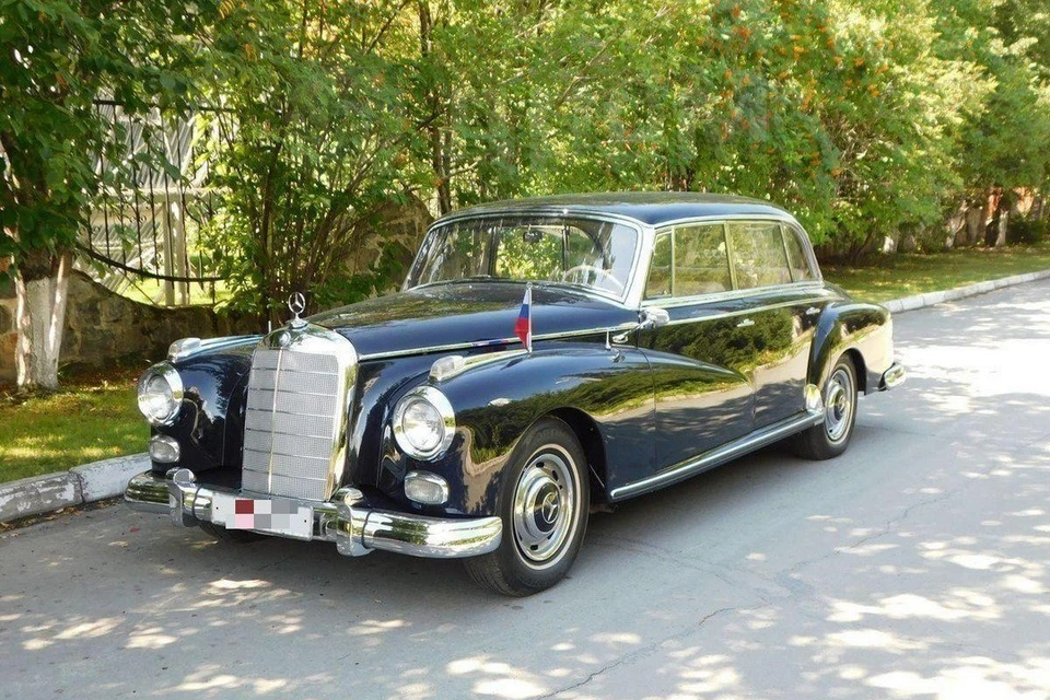 В Новосибирске выставили на продажу редкий Mercedes-Benz W189 1961 года. Фото: Предоставлено владельцем