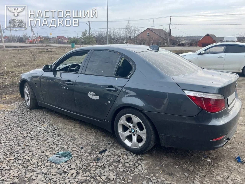 Дрон нанес удар по автомобилю в селе Байцуры Борисовского района.