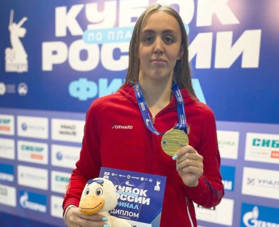 Тулячка Анна Пантина завоевала две золотых медали Кубка России по плаванию