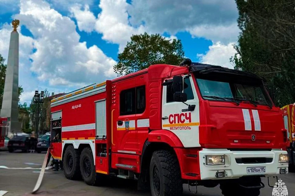 32 пожара потушили в регионе 26 июня. Фото: ГУ МЧС России по Запорожской области