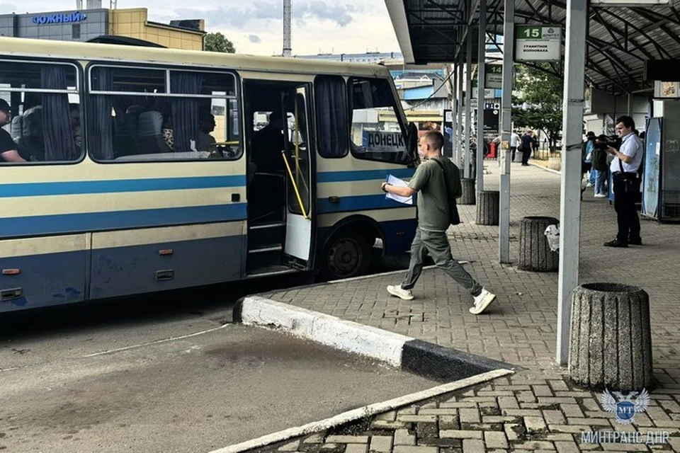 В ДНР автобусные перевозки остаются самыми востребованными. Фото: Минтранс ДНР