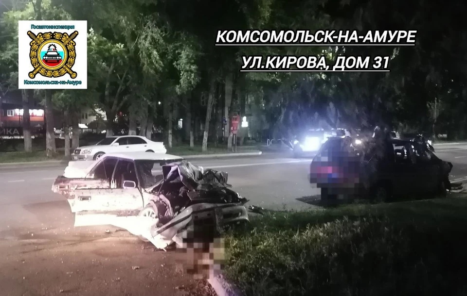 Годовалый ребенок пострадал в ДТП в Комсомольске-на-Амуре Фото: ГАИ Комсомольска