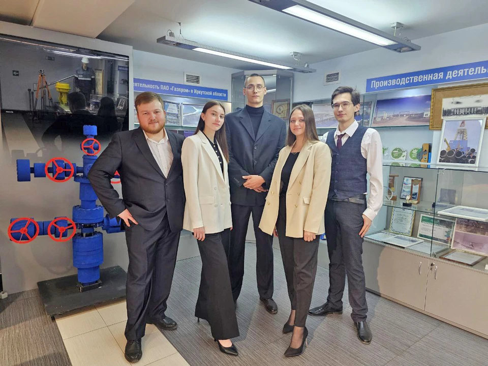 Свои дипломные работы представили студенты ИрНИТУ. Фото: ООО «Газпром добыча Иркутск»