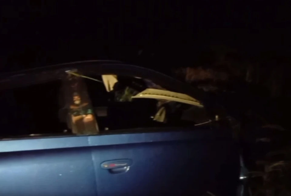 Автомобилистка скончалась до приезда бригады скорой помощи. Фото: Госавтоинспекция Приморского края.
