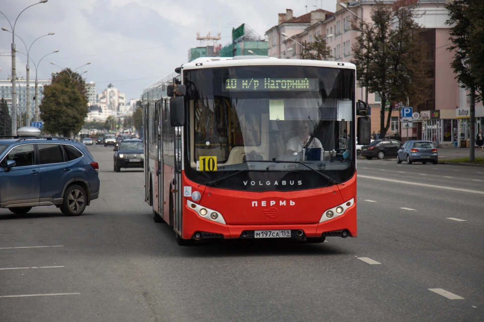 В Перми обновили автобусы и отменили маршрут №10Т