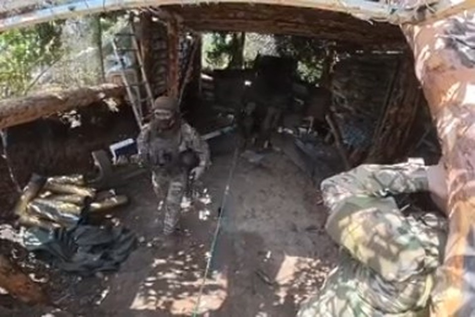 Десантники показали кадры зачистки Часов Яра от украинских боевиков