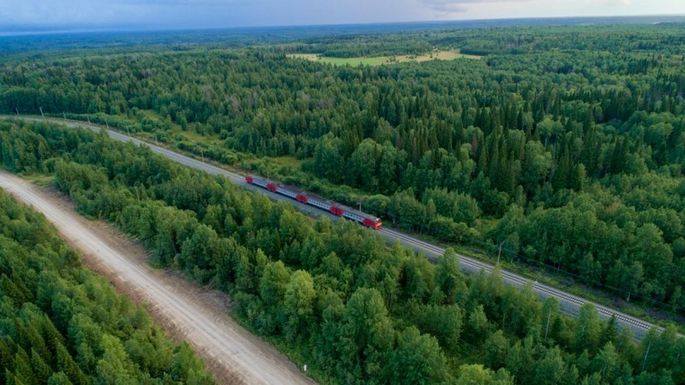 Фото: Западно-Сибирская железная дорога.