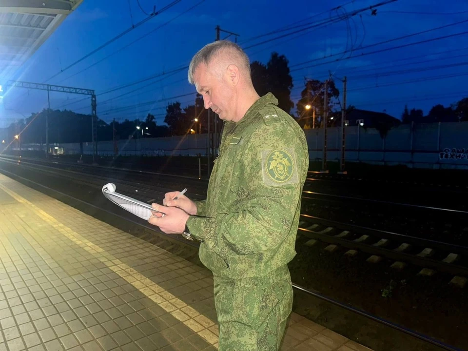 Подросток погиб от удара током на крыше поезда в Калужской области.