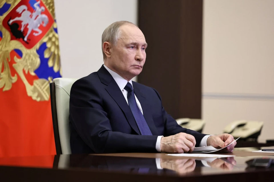 Путин почтил память генерала Гудкова и павших бойцов СВО минутой молчания