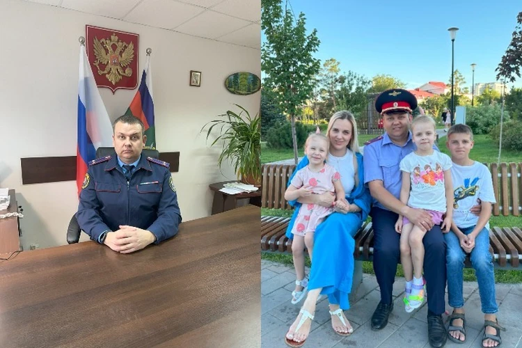 На работе Шерлок Холмс, а дома - отец троих детей и муж: ко Дню семьи рассказываем о волгоградском следователе Владимире Сурове