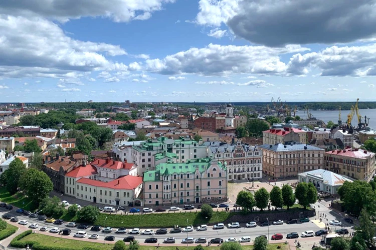Нас в этот Выборг кренделем заманишь