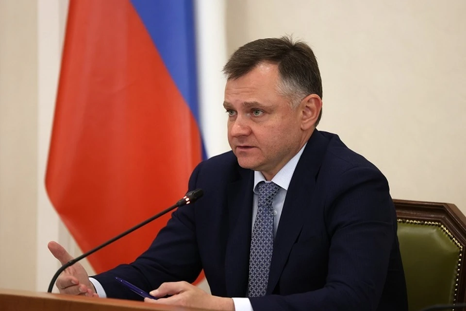 Врио губернатора региона Юрий Слюсарь. Фото: сайт правительства Ростовской области