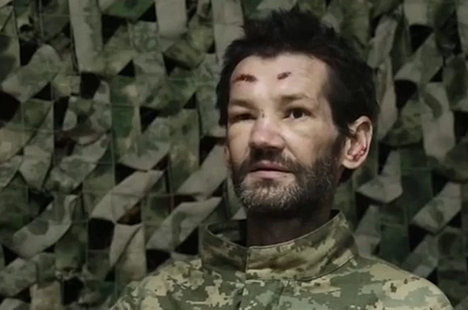 Пленный военнослужащий ВСУ Роман Кудин