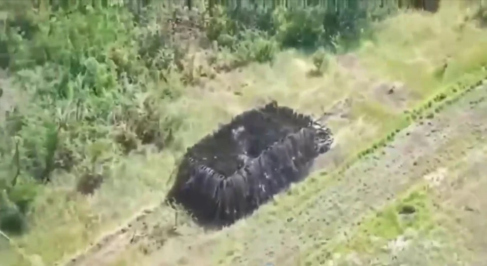 Кадр с видео из телеграм-канала "Военкоры Русской весны"