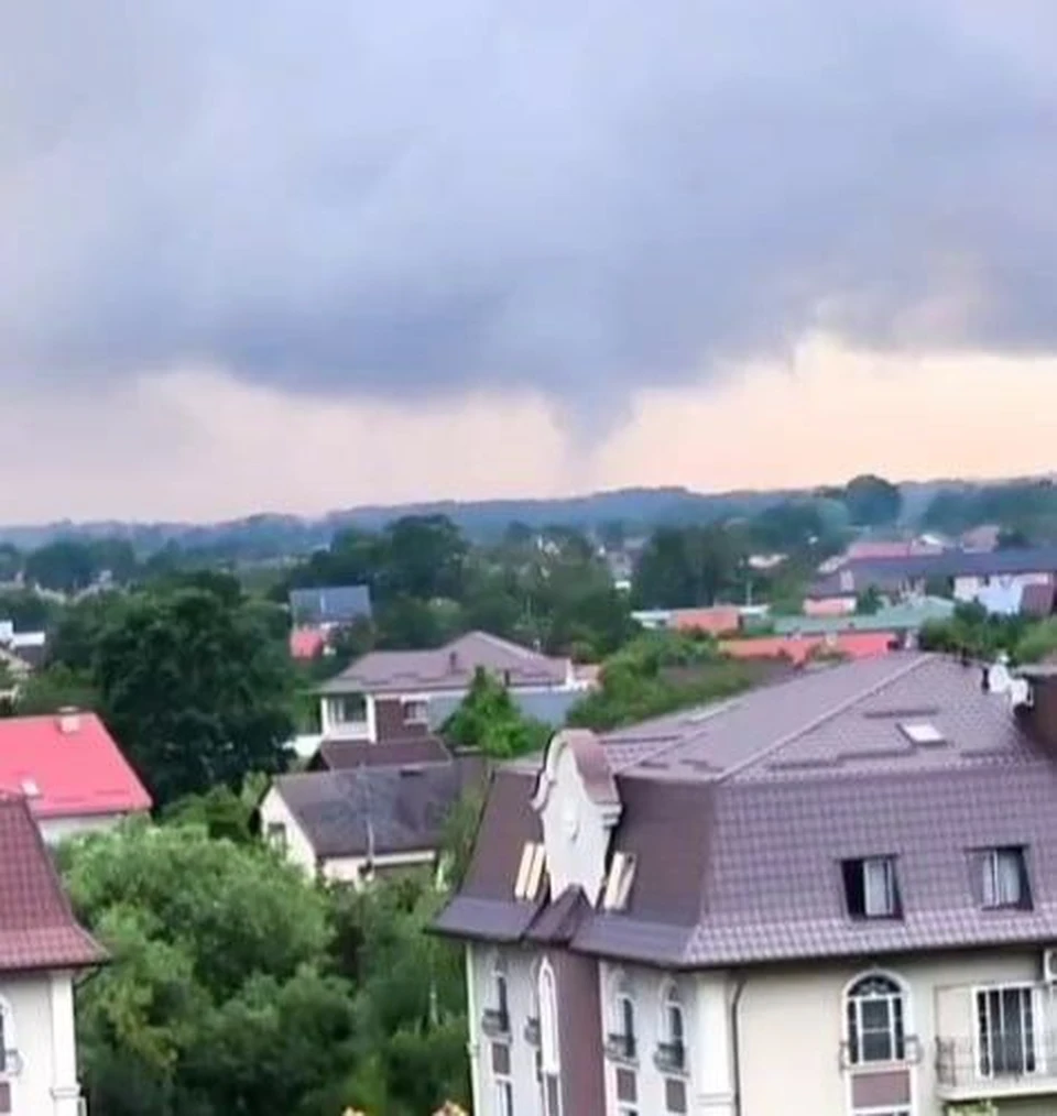 Так выглядела воронка в районе лесного массива около Чкаловска-Холмогоровки.