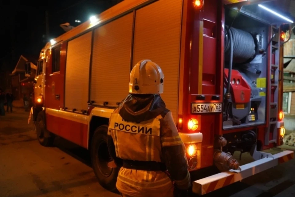 Пожарные потушили дачу в Новосибирском районе.