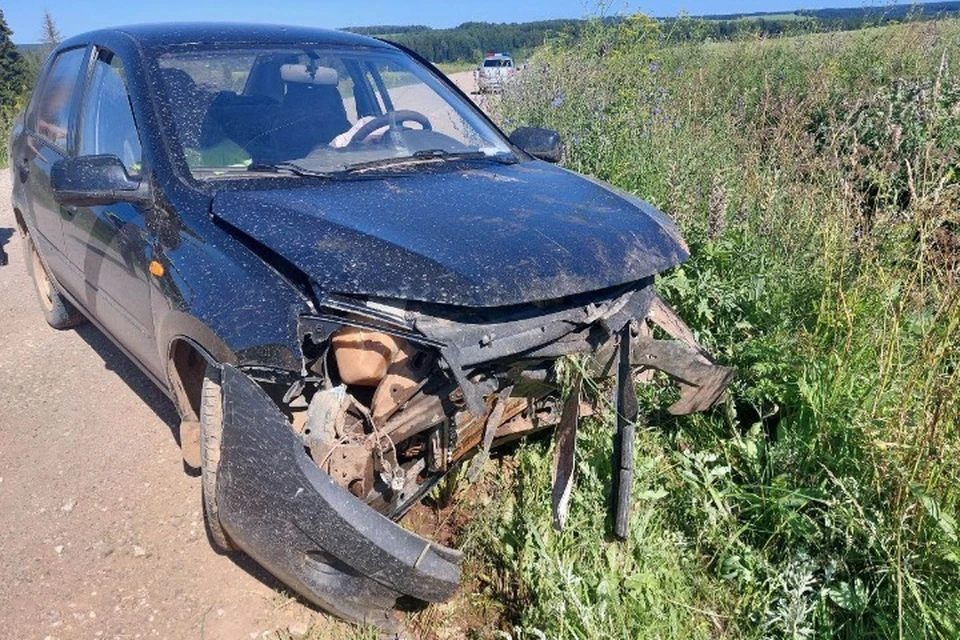 Мужчина умер в больнице. Фото: Госавтоинспекция Удмуртии