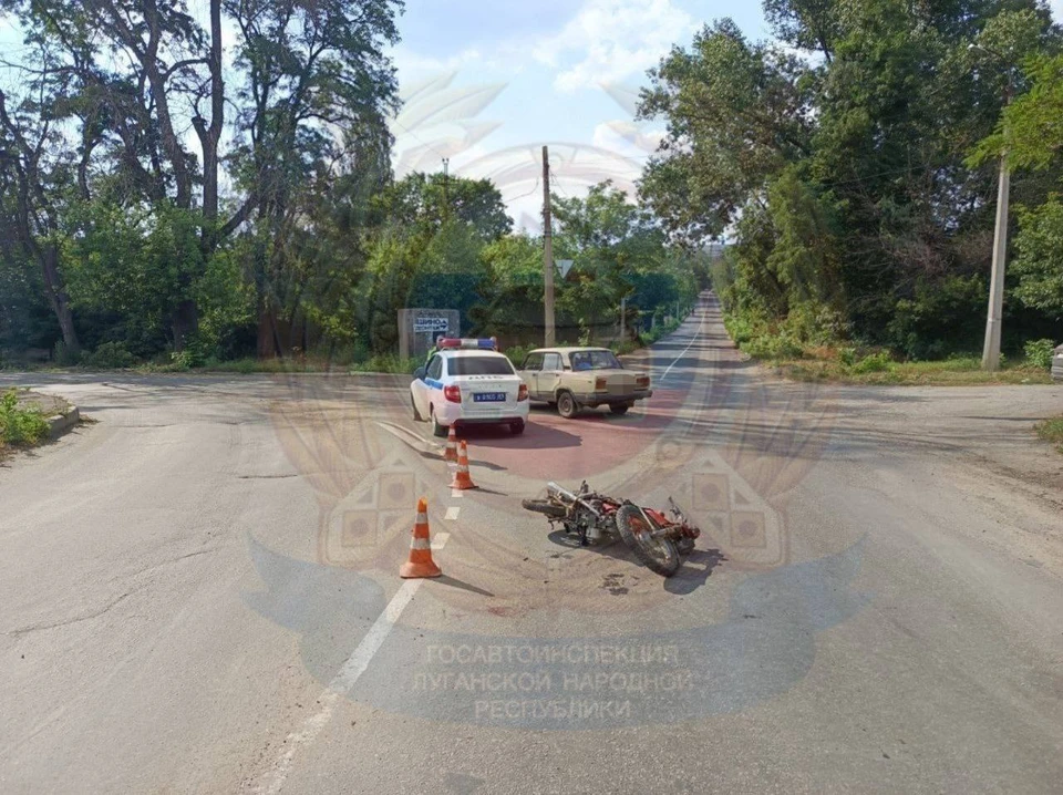 Девушка была госпитализирована. Фото: УГИБДД МВД по Луганской Народной Республике