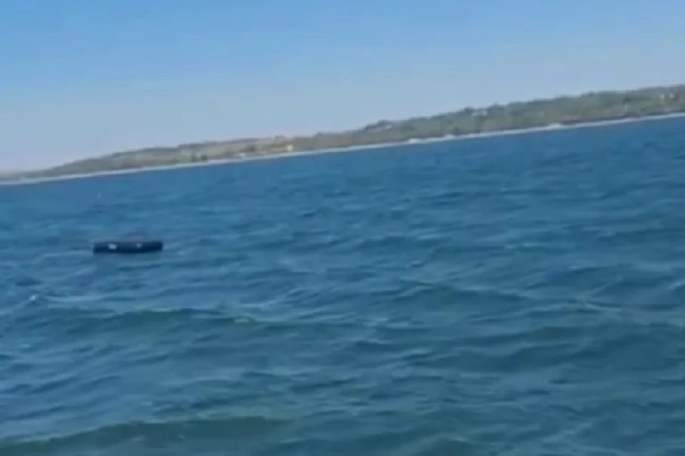 В Ялте ДНР спасли мальчика, которого унесло в море на матрасе. Фото: МЧС России