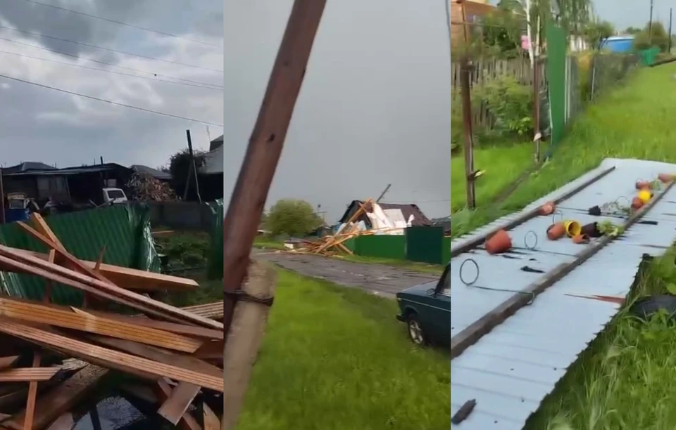 Фото: скриншот с видео телеграм-канала «Новости|Жесть Омска»